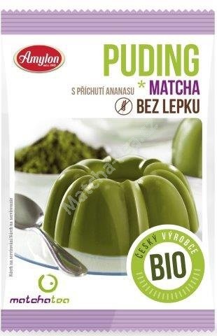 BIO Pudink Matcha bez lepku  Amylon  40g